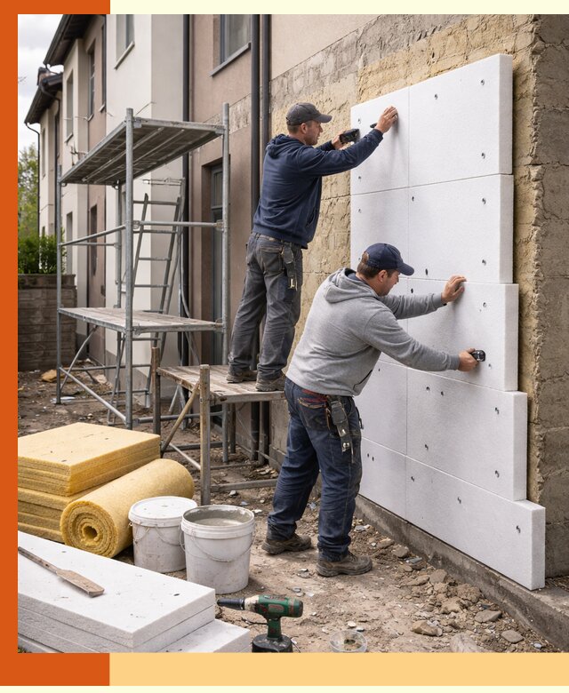 Утепление таунхауса с гарантией комфорта в Лыткарино