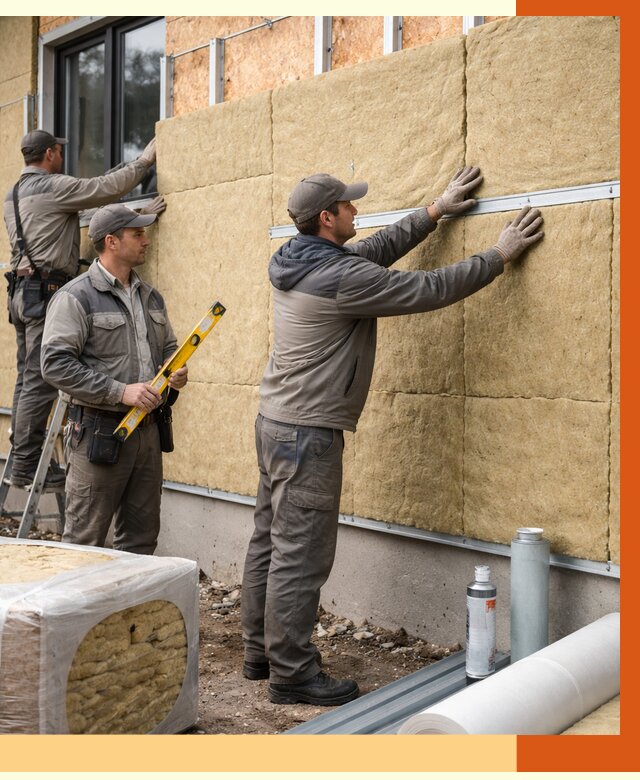 Утепление дома из SIP панелей в Лыткарино от 6351 руб./м² под ключ | ТепломастерЛтк