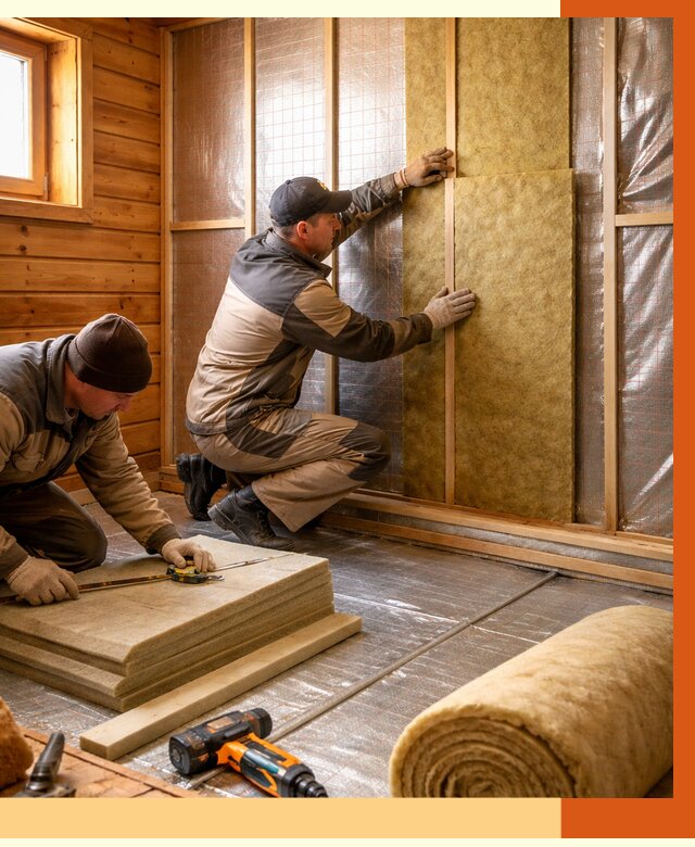 Утепление бани изнутри в Лыткарино под ключ от 4302 руб./м² | ТепломастерЛтк