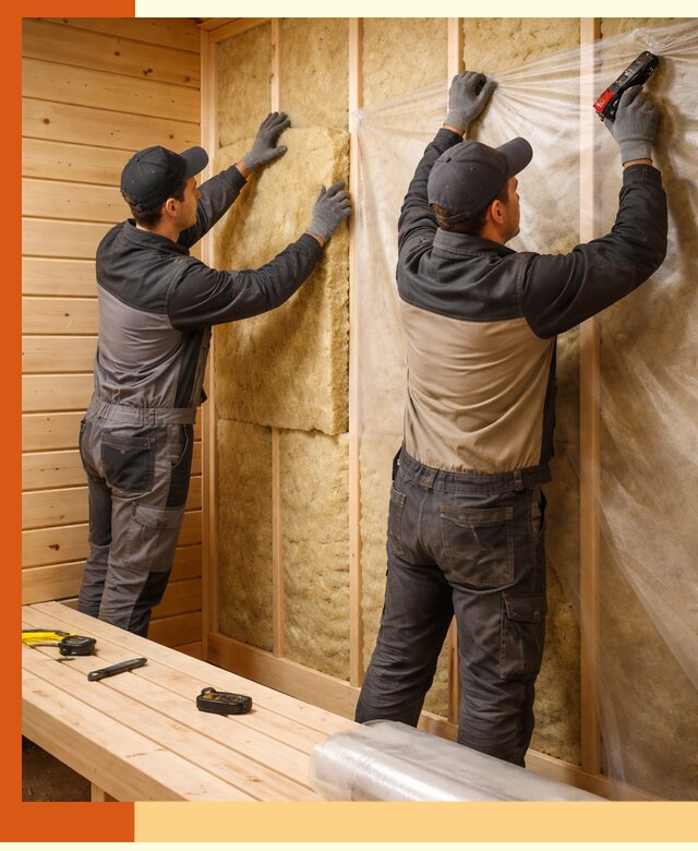 Профессиональное утепление сауны в Лыткарино с гарантиями качества