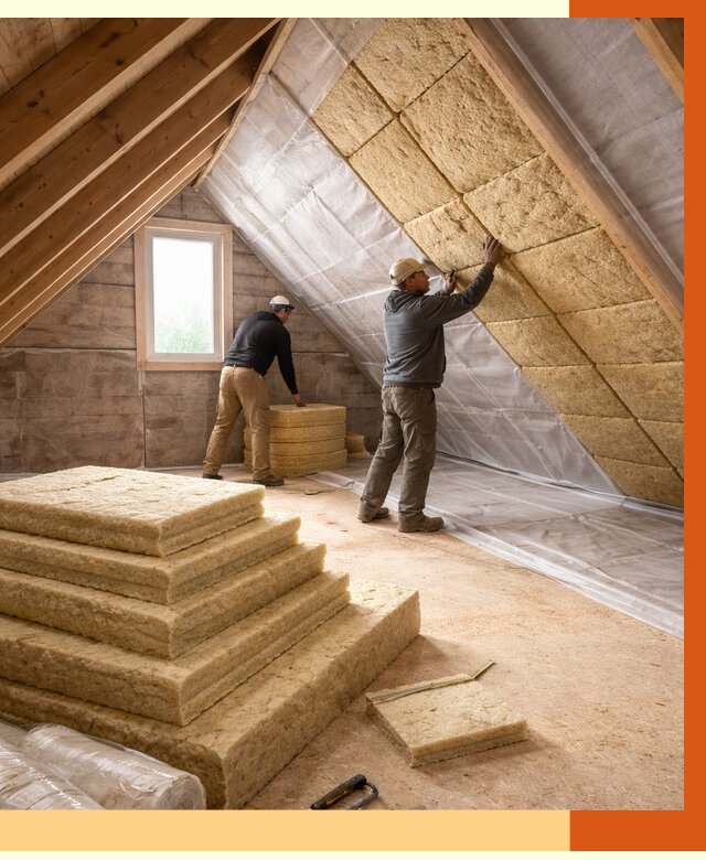 Утепление мансарды в Лыткарино от 2561 руб/м2 — комплексно и под ключ | ТепломастерЛтк