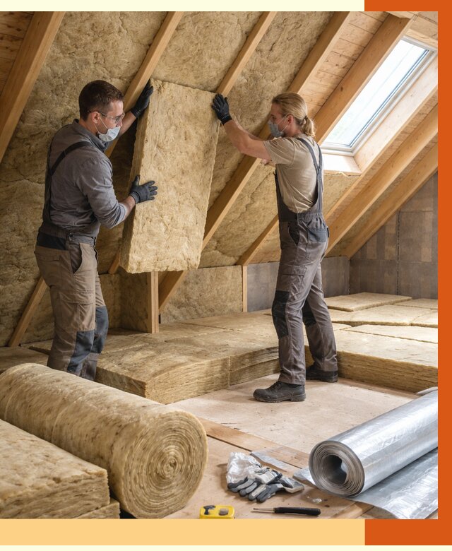 Утепление мансарды минватой в Лыткарино от 4302 руб./м2 — монтаж и пароизоляция | ТепломастерЛтк