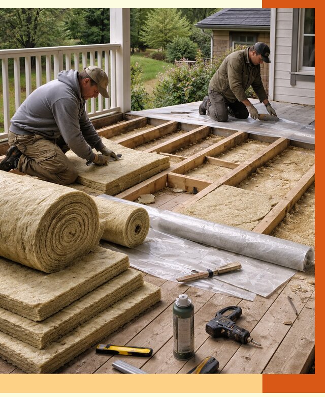 Утепление террасы в Лыткарино от 4302 руб./м2 — утеплить террасу под ключ | ТепломастерЛтк