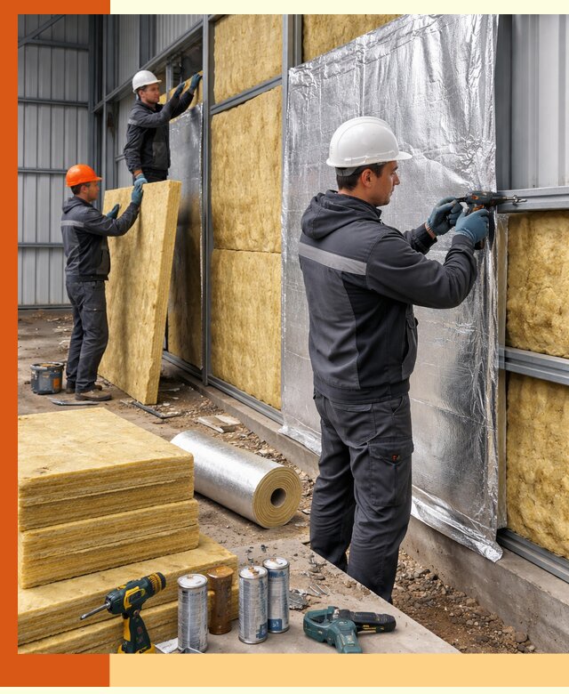 Утепление металлического ангара профессионально в Лыткарино