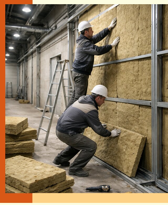 Утепление цеха под ключ в Лыткарино с гарантией качества