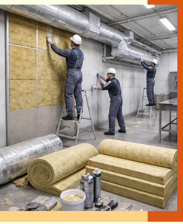 Утепление пищевого цеха в Лыткарино от 12804 руб./м² — комплексно под ключ | ТепломастерЛтк