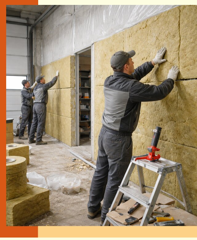 Утепление автосервиса и мастерских в Лыткарино качественно и надёжно