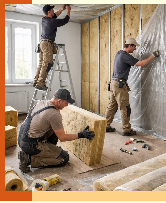 Утепление офисных помещений под ключ в Лыткарино