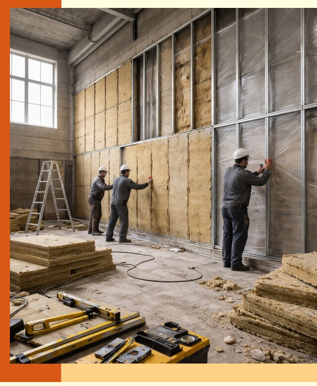 Утепление спортивного зала в Лыткарино качественно и недорого