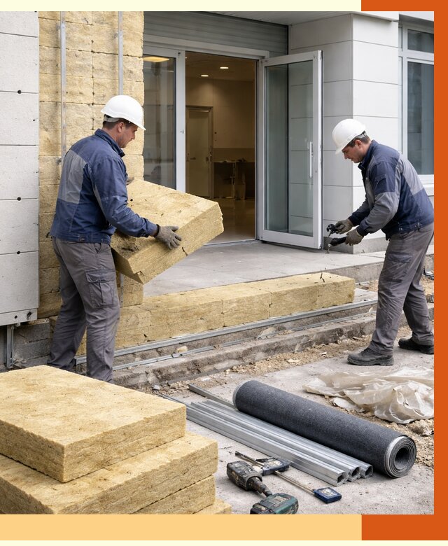 Утепление медицинского центра в Лыткарино под ключ от 12804 руб./м² | ТепломастерЛтк