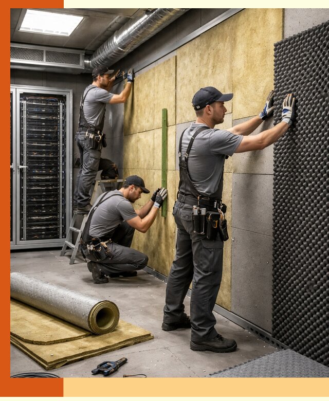 Утепление серверной комнаты профессионально в Лыткарино