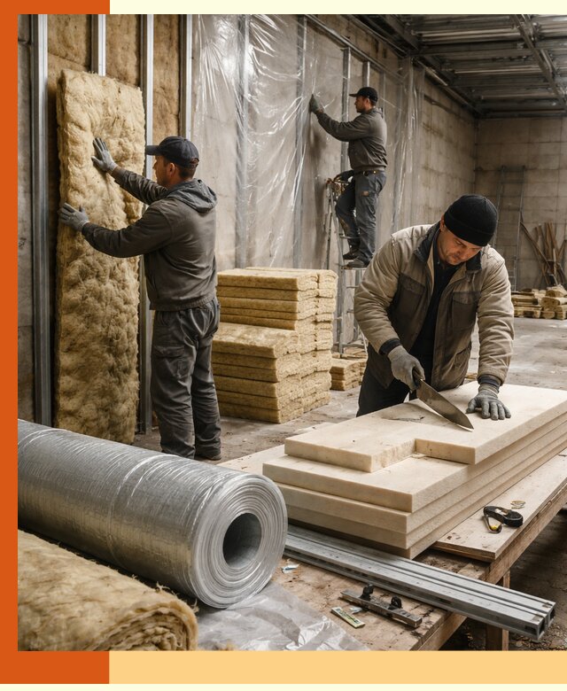 Утепление торгового склада в Лыткарино с энергоэффективными решениями