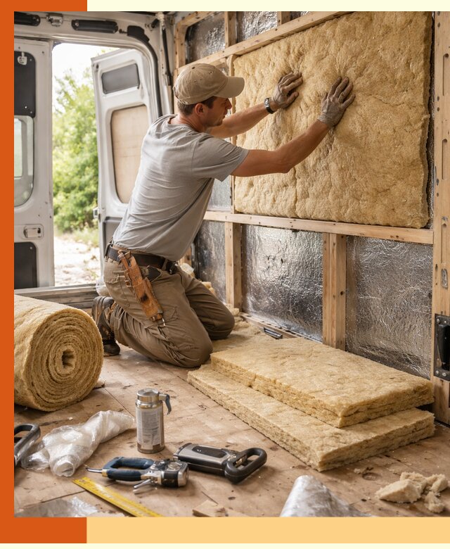 Утепление кемпера под ключ в Лыткарино с гарантией качества