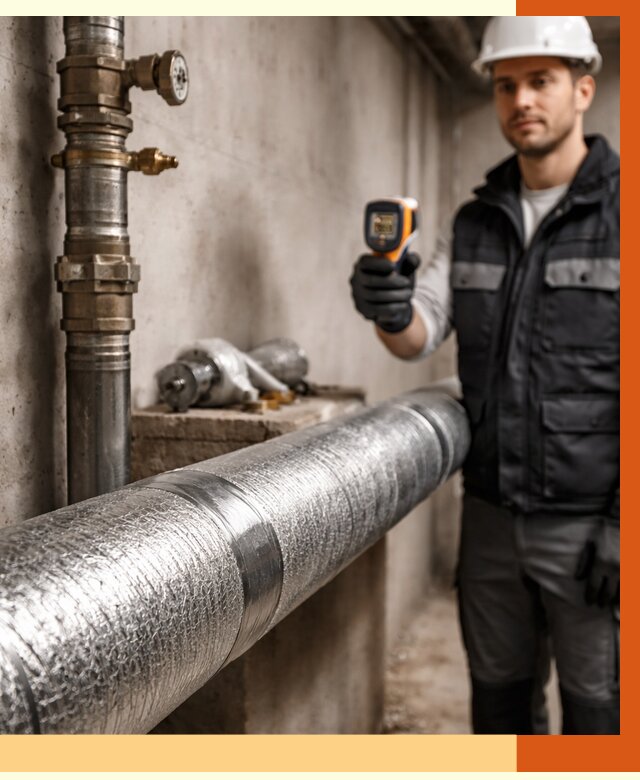 Утепление труб водоснабжения в Лыткарино от 8707 руб. за м² — услуги ТепломастерЛтк