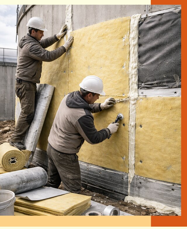 Утепление резервуара в Лыткарино от 28168 руб/м2 — монтаж ППУ и комплекс под ключ | ТепломастерЛтк