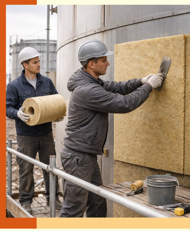 Профессиональное утепление резервуара и теплоизоляция в Лыткарино