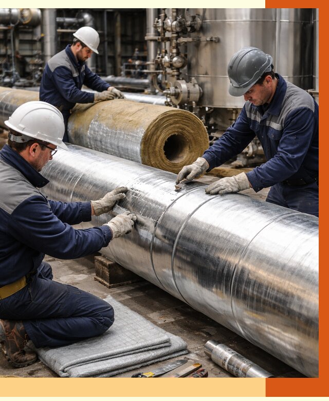 Утепление технологического оборудования в Лыткарино от 4302 руб. за м2 | ТепломастерЛтк