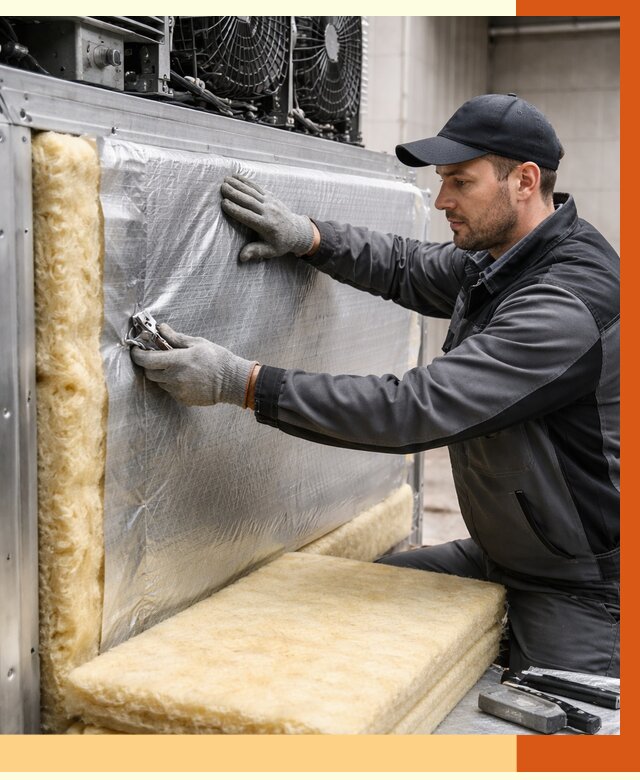 Утепление холодильного агрегата в Лыткарино от 8707 руб. под ключ | ТепломастерЛтк