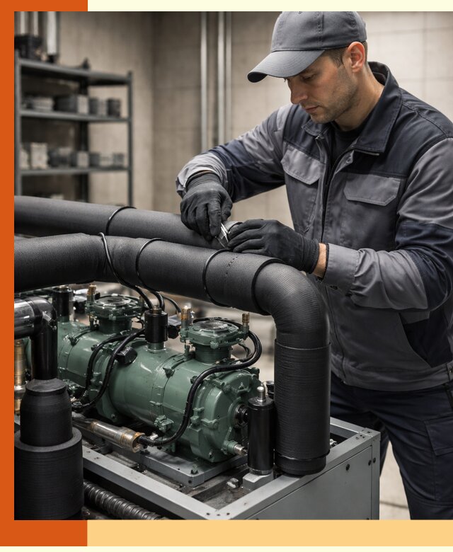 Утепление холодильного агрегата и теплоизоляция в Лыткарино