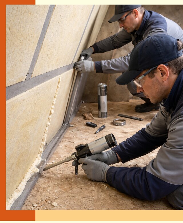 Герметизация стыков ППУ в Лыткарино — надежное уплотнение швов