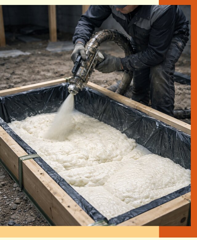 Заливка ППУ в формы в Лыткарино от 2561 руб. — утепление форм под ключ | ТепломастерЛтк