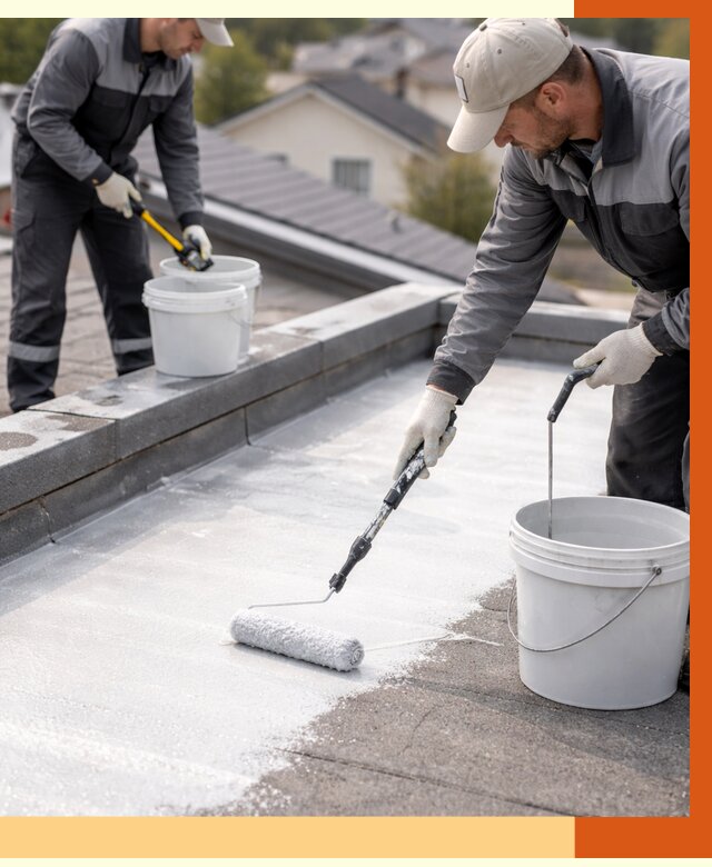 Утепление кровли жидкой теплоизоляцией в Лыткарино от 2202 руб./м2 | ТепломастерЛтк