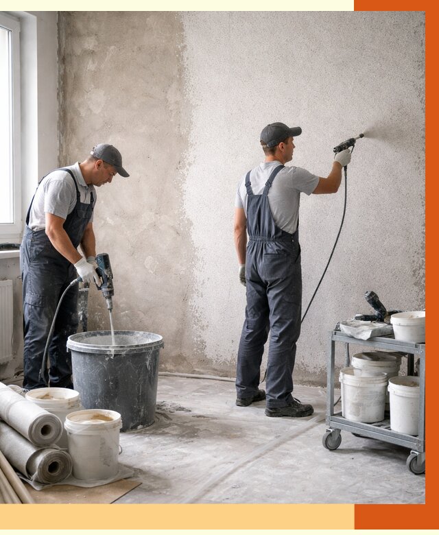 Утепление стен жидкой теплоизоляцией в Лыткарино от 4302 руб/м² | ТепломастерЛтк