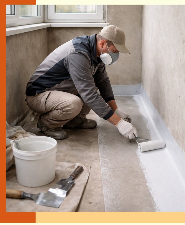 Утепление балкона жидкой теплоизоляцией в Лыткарино