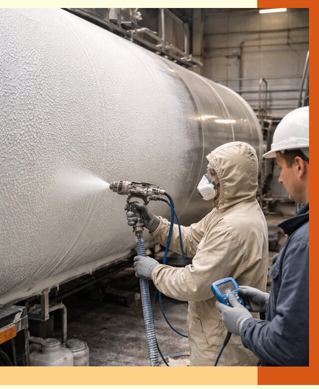 Утепление автоцистерны жидкой теплоизоляцией в Лыткарино от 14852 руб. под ключ | ТепломастерЛтк