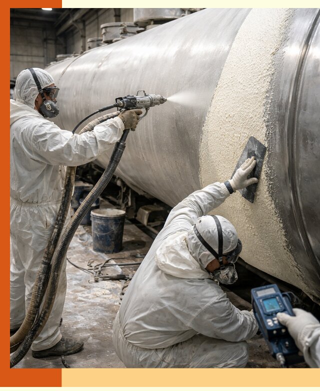 Утепление автоцистерн жидкой теплоизоляцией в Лыткарино