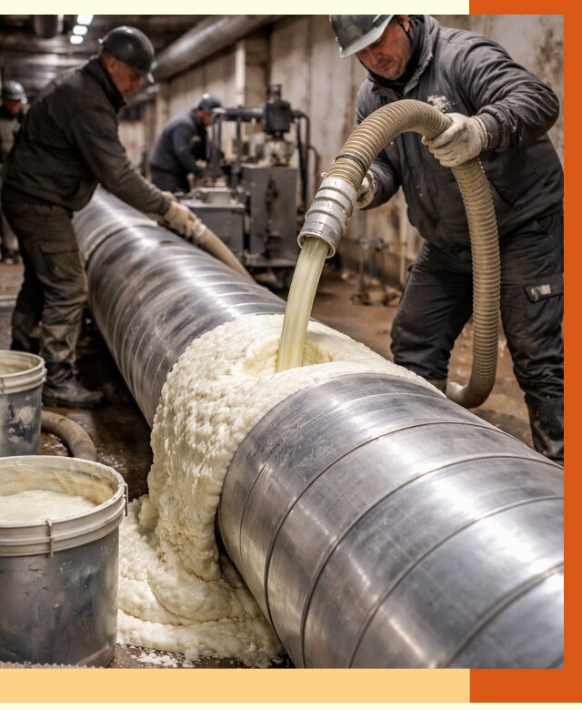 Утепление теплотрассы жидкой теплоизоляцией в Лыткарино от 4302 руб. | ТепломастерЛтк