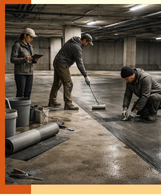 Гидроизоляция паркинга в Лыткарино: качественная защита зданий