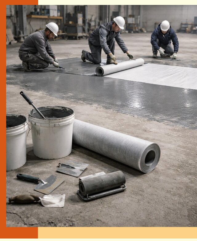 Гидроизоляция промышленного пола в Лыткарино — защита и долговечность