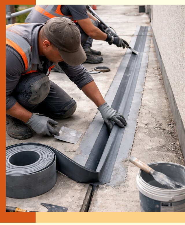 Гидроизоляция деформационного шва в Лыткарино профессионально и надежно