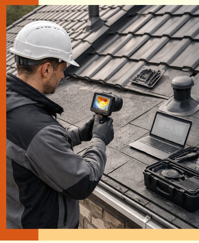 Тепловизионное обследование кровли в Лыткарино для выявления дефектов