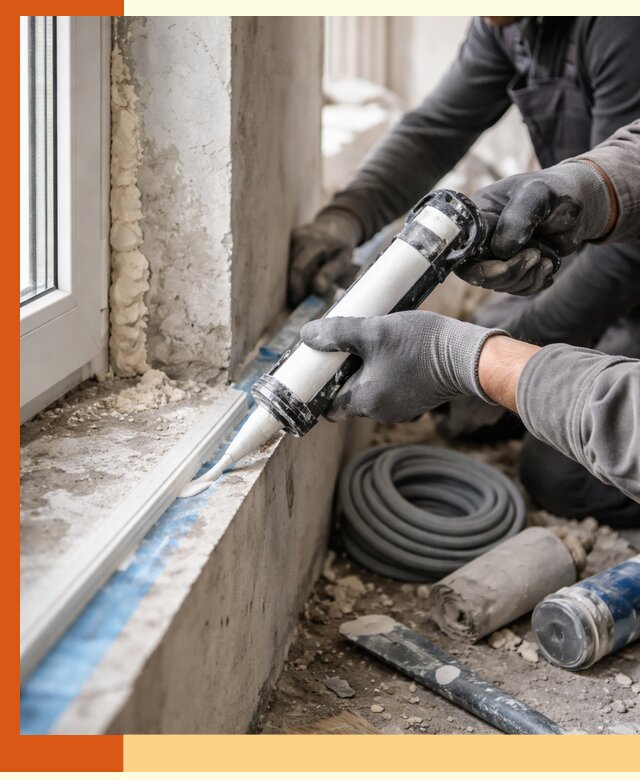 Герметизация стыков и примыканий зданий в Лыткарино